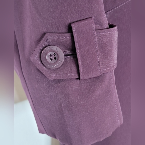 Towne Collection by London Fog Womens Button Belted Removable Liner Trench - M - Picture 5 of 9